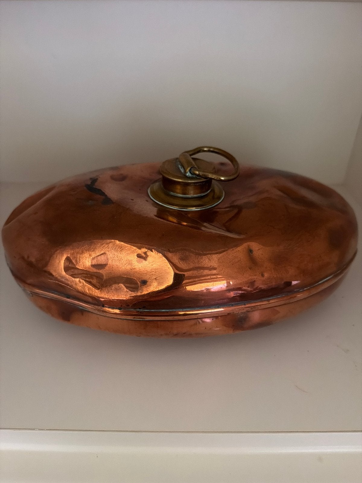 Antieke koperen kruik, Antiek en Kunst, Ophalen of Verzenden, Koper