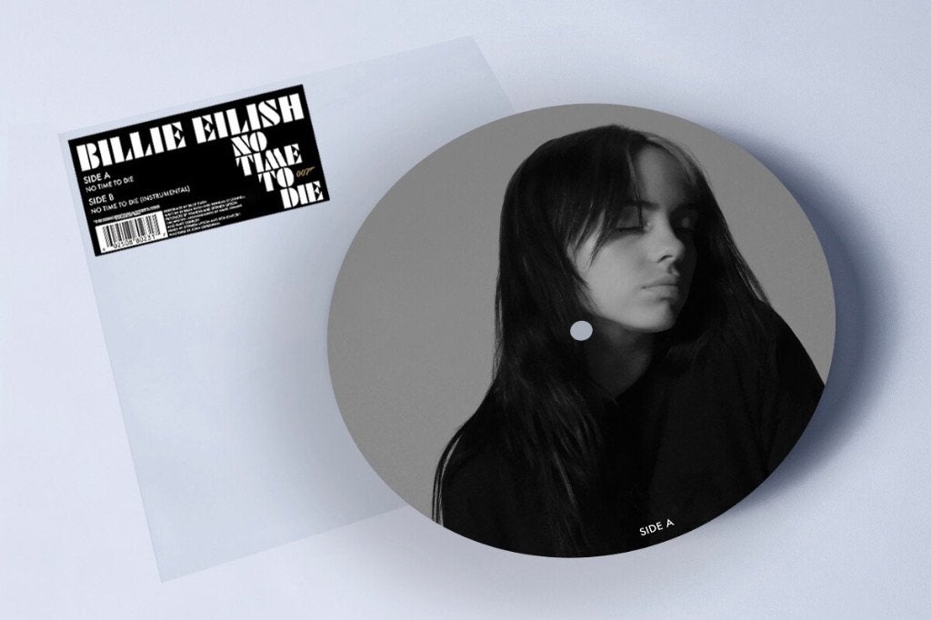 Vinyl Single Billie Eilish No Time To Die PICTURE DISC NIEUW, Cd's en Dvd's, Vinyl Singles, Picture disc, 7 inch, Ophalen of Verzenden