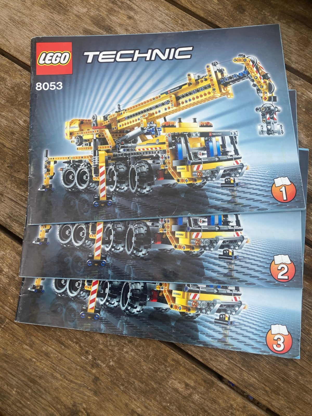 Lego Technic Kraan 8053 met boekjes, Ophalen of Verzenden, Zo goed als nieuw