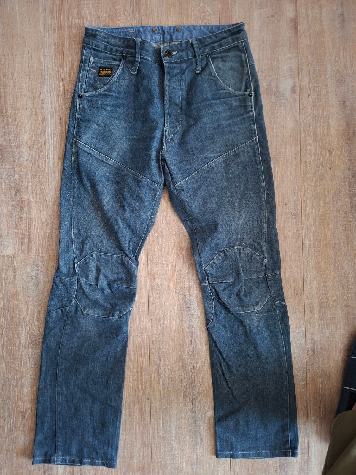 🌴 G-star 5620 3D dimension heren spijkerbroek maat 31-34, Blauw, W32 (confectie 46) of kleiner, Ophalen of Verzenden, Zo goed als nieuw
