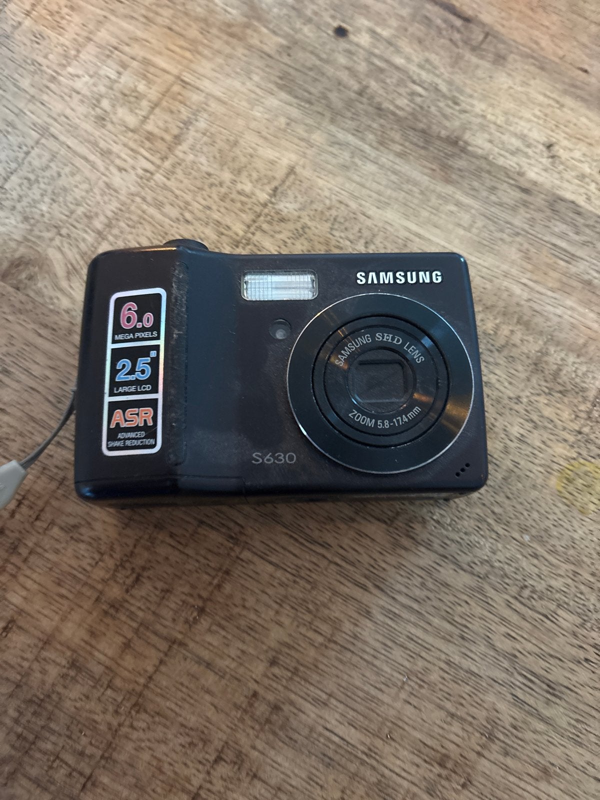Samsung S630 Compactcamera - 6.0 Megapixels, Ingebouwde flitser, Gebruikt, Ophalen of Verzenden, Compactcamera
