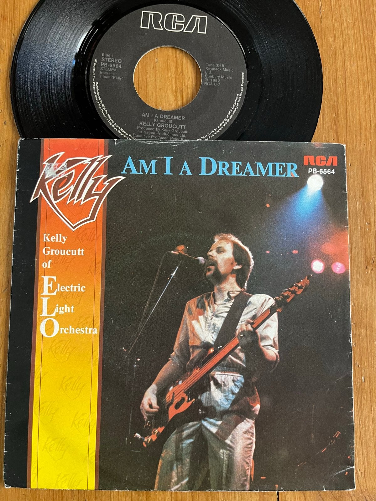 Kelly Groucutt - Am I A Dreamer 7" Vinyl (RCA PB-6564), Gebruikt, 7 inch, Pop, Fotohoes