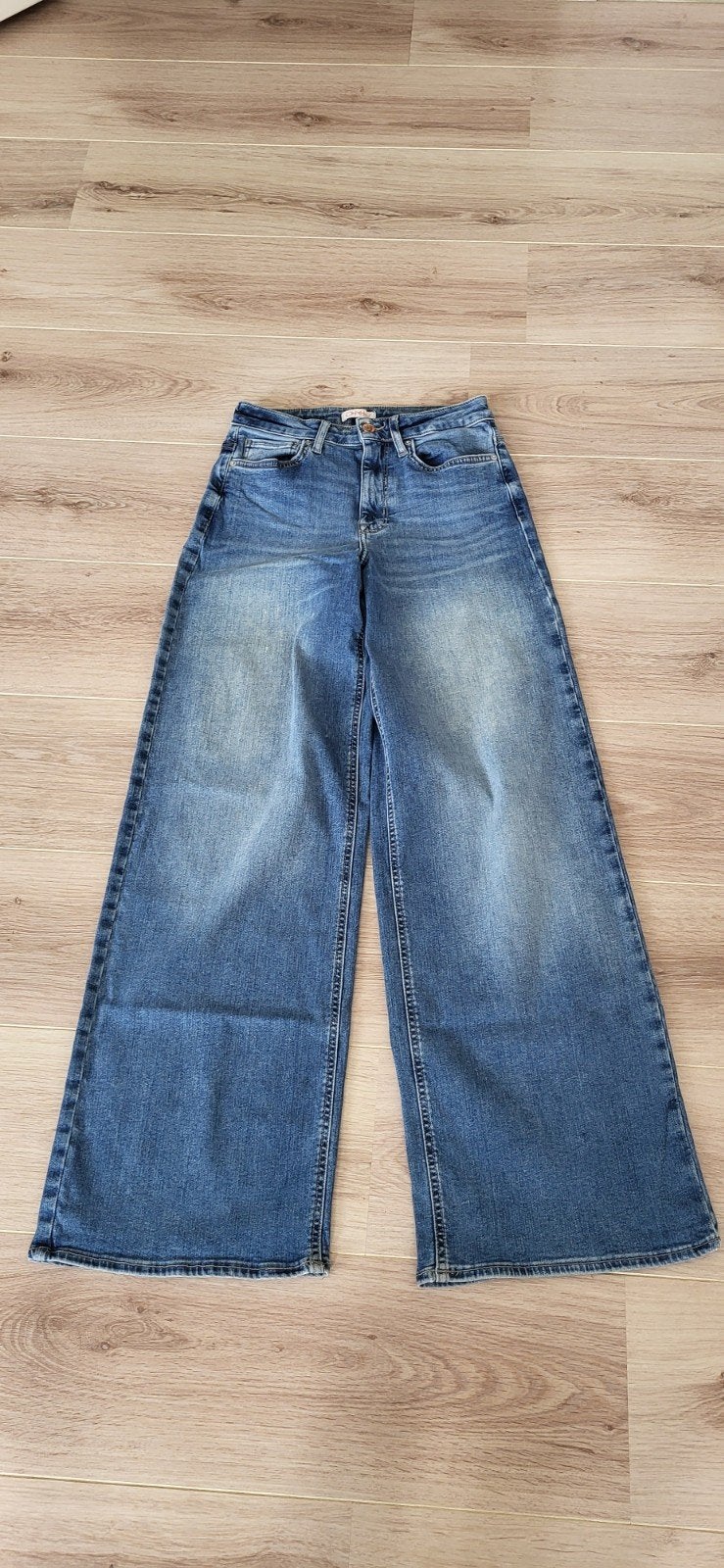Only Wide Model Jeans  Blauw Maat S/32, Kleding | Dames, Only, Blauw, Ophalen of Verzenden, Maat 36 (S)