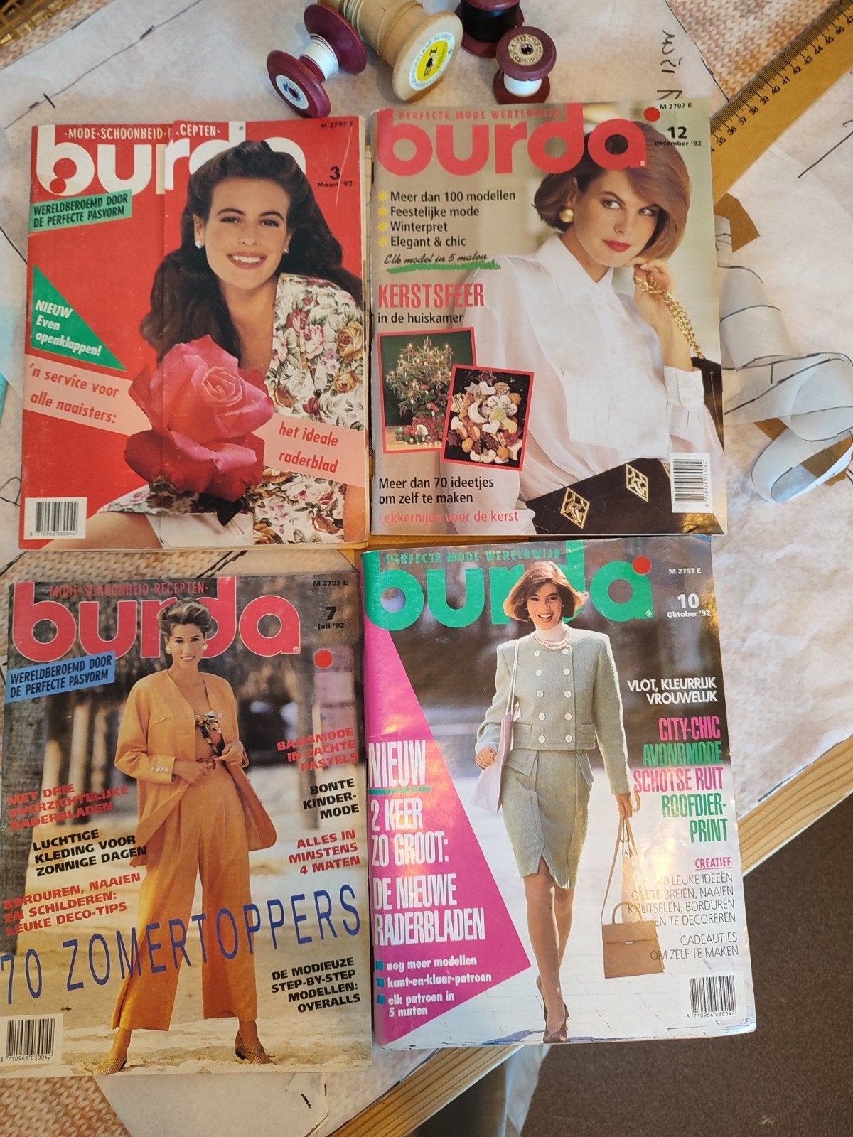 Burda naai tijdschrift 1992, Ophalen of Verzenden, Patroon