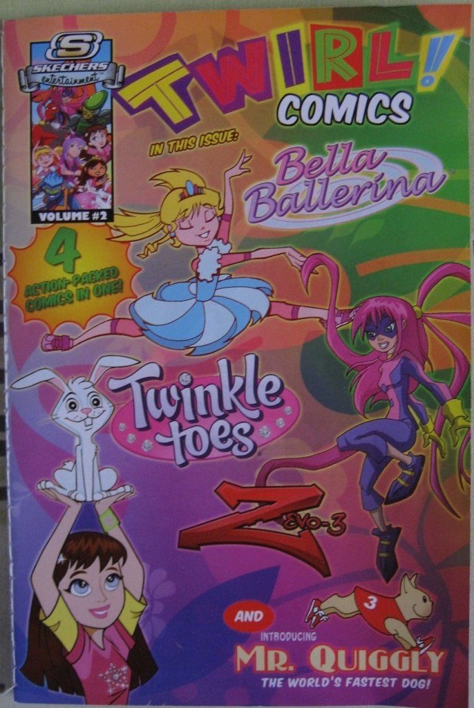 Twirl! Comics - Engels-talige strip - Volume 2, Gelezen, Eén stripboek, Ophalen of Verzenden, Skechers Entertainment