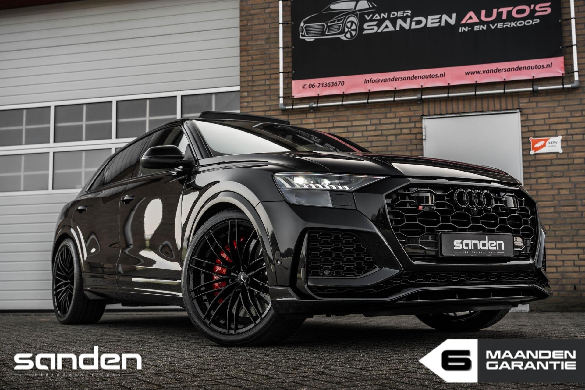 Audi RSQ8 4.0 TFSI quattro|ABT|Keramisch|Pano|B&O|Carbon|HUD, Auto's, 600 pk, Zwart, Bedrijf, Vierwielaandrijving