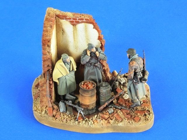 Verlinden 1:35 'Stalingrad' - resin vignette, Ophalen of Verzenden, Nieuw, 1:35 tot 1:50, Diorama
