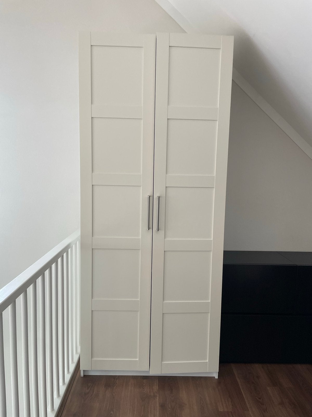 4 x BERGSBO Deur met scharnieren voor pax kast, Ophalen, Overige materialen, Minder dan 50 cm, 200 cm of meer