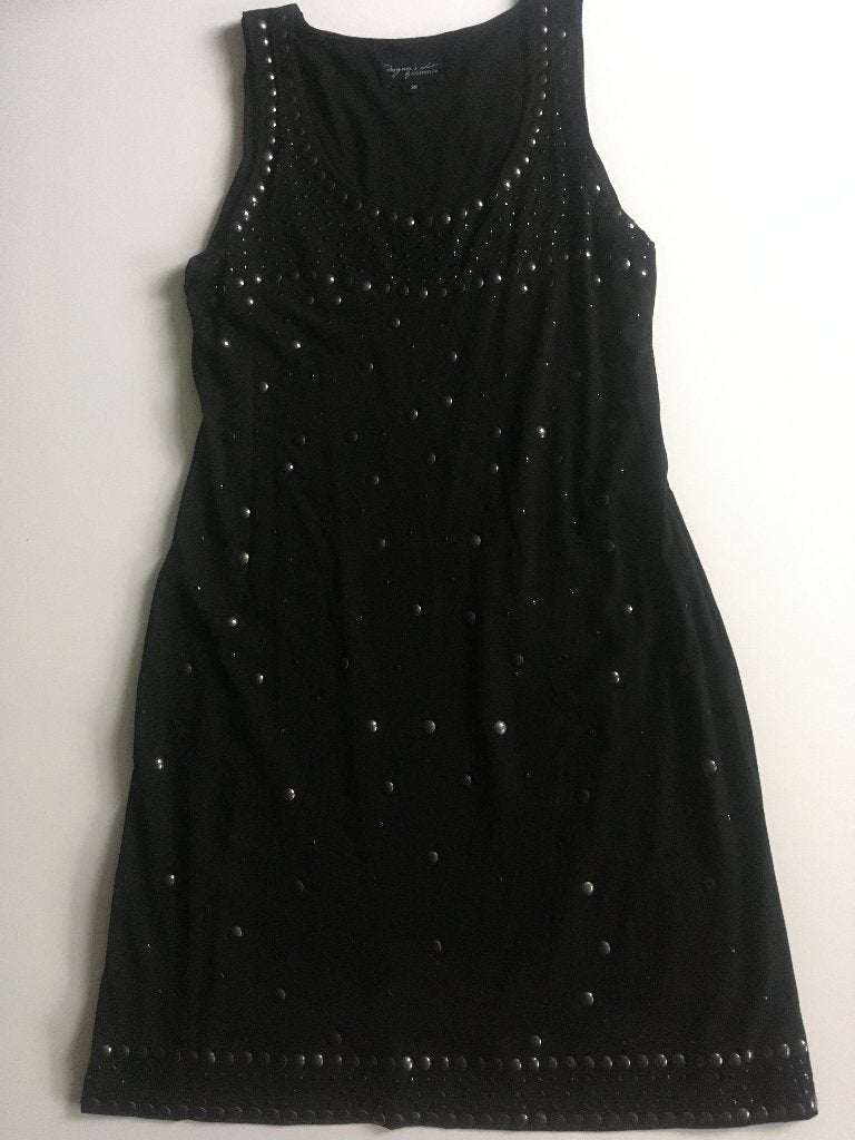 Jurk designer's choice by COMMA maat 38, Maat 38/40 (M), Zwart, Gedragen, Boven de knie