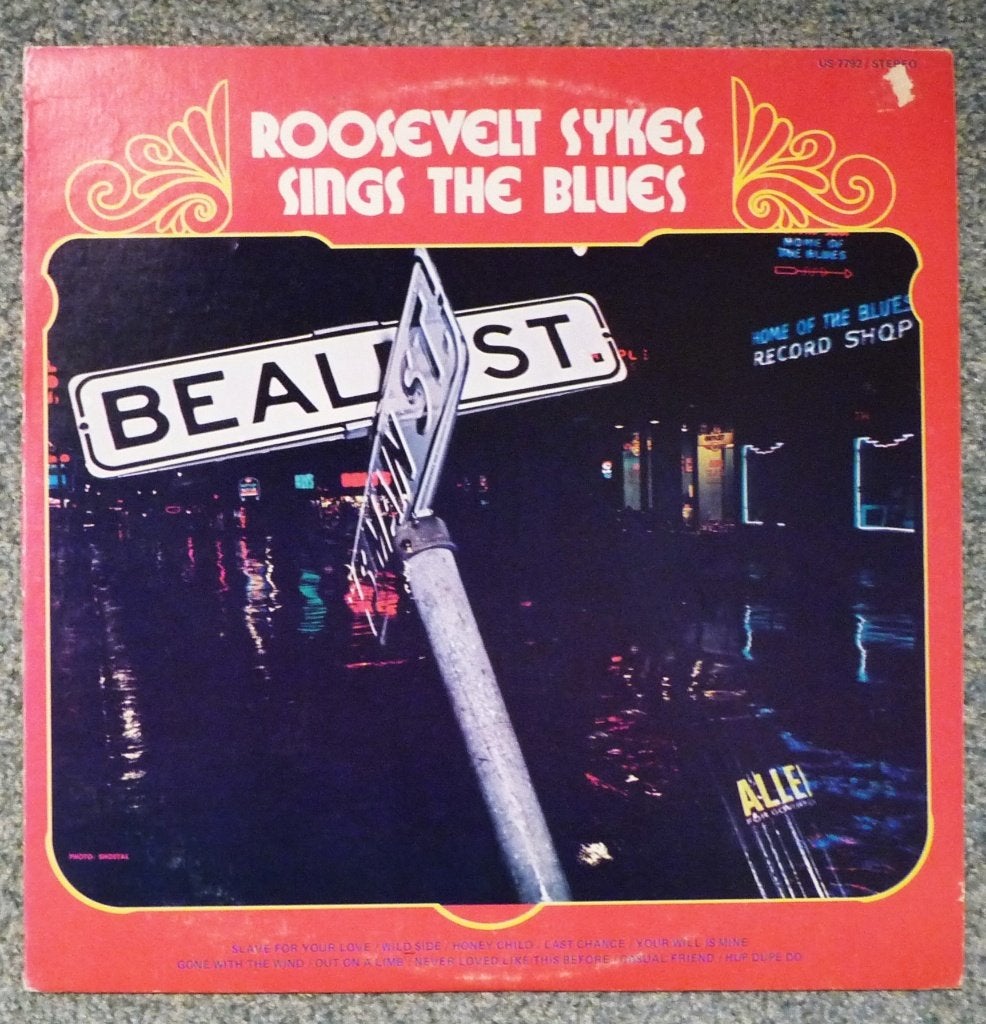 Roosevelt Sykes Sings The Blues, Gebruikt, 1980 tot heden, Ophalen of Verzenden, 12 inch