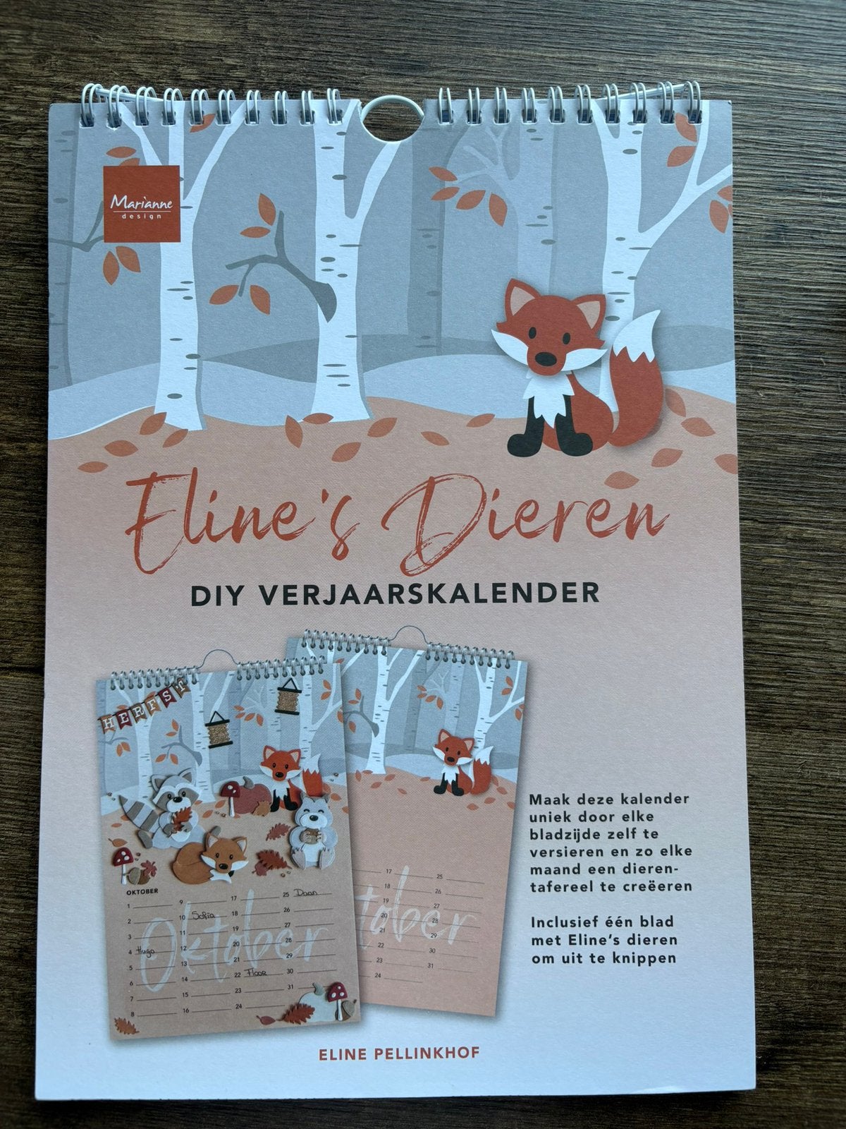 Verjaardags kalender van Marianne Design, Ophalen of Verzenden, Nieuw