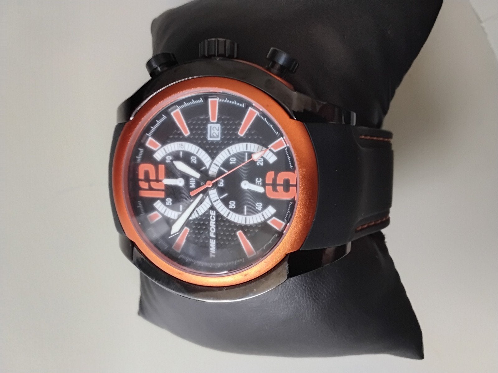 NIEUW: Time Force Cristiano Ronaldo Limited Edition Horloge, Overige merken, Staal, Polshorloge, Kunststof