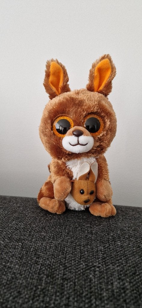 Ty Beanie Boo Kangoeroe met baby - Kanga, Kinderen en Baby's, Speelgoed | Knuffels en Pluche, Overige karakters, Overige typen
