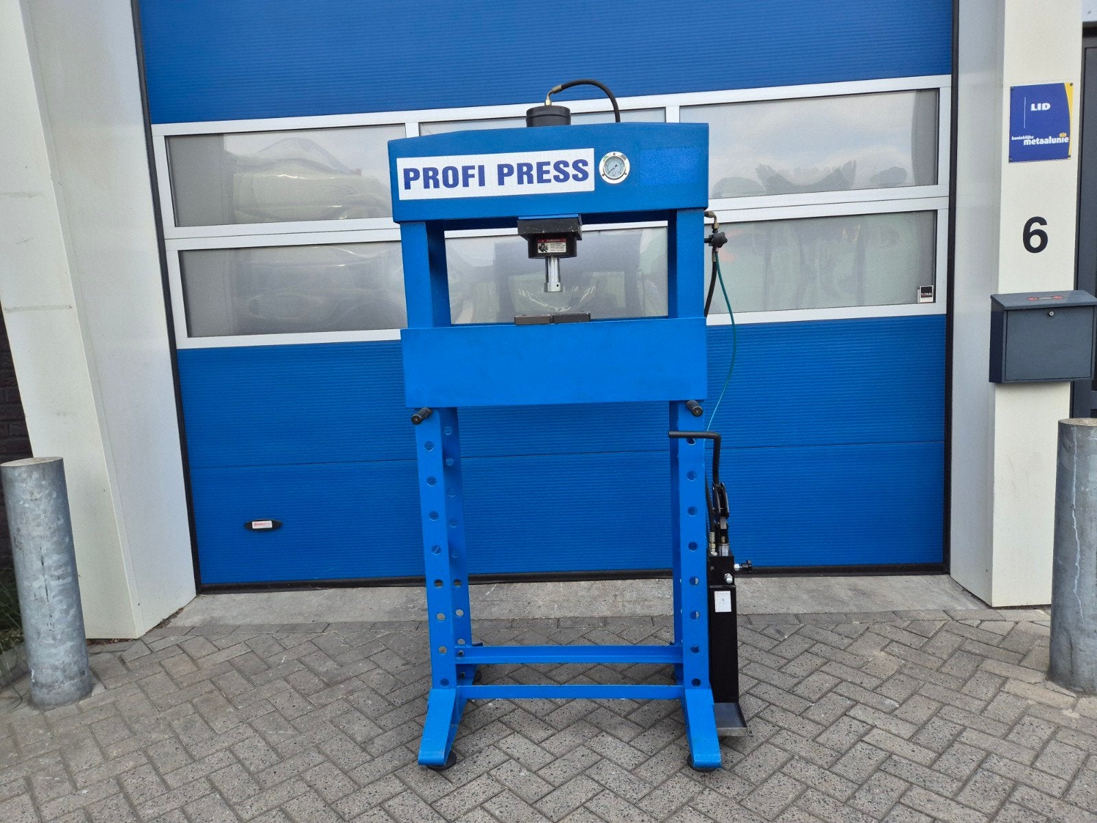 PROFI PRESS 50 TON HF2 Werkplaatspers in nette staat!, Auto diversen, Gebruikt, Holland, Info@bolkmachinehandel.nl, Ophalen of Verzenden