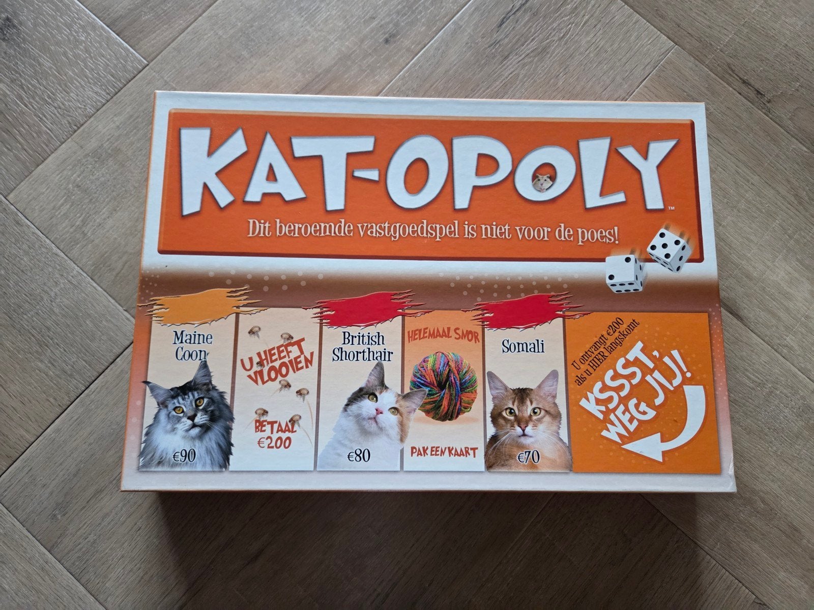 Kat-opoly zgan!, Vijf spelers of meer, Ophalen of Verzenden, Zo goed als nieuw, Late for the Sky