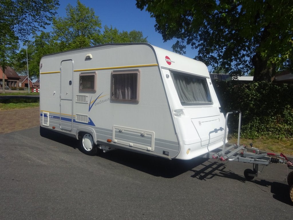 Bürstner Ventana 420 TS met Mover, Caravans en Kamperen, Caravans, Bedrijf, Treinzit, 750 - 1000 kg, Bürstner