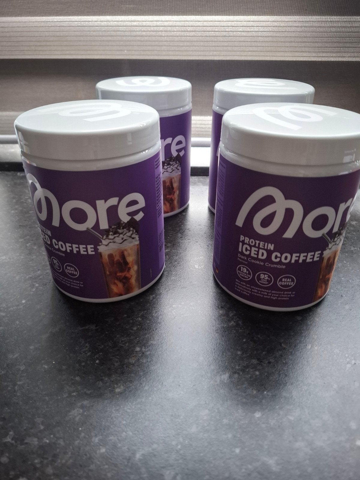 Protein Iced coffee More Nutrition, Ophalen of Verzenden, Nieuw, Poeder of Drank