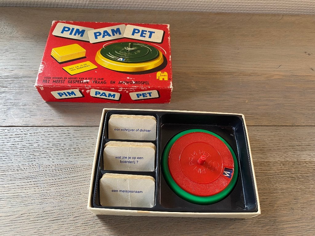Pim-Pam-Pet Jumbo No 102 (Klassieke Editie - Jaren 60/70), Jumbo, Gebruikt, Vijf spelers of meer, Ophalen of Verzenden
