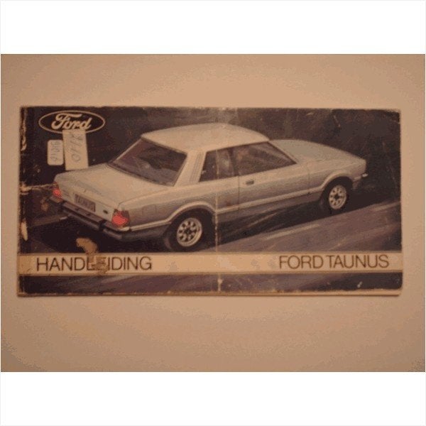 Ford Taunus Instructieboekje 1976 #2 Nederlands, Ophalen of Verzenden