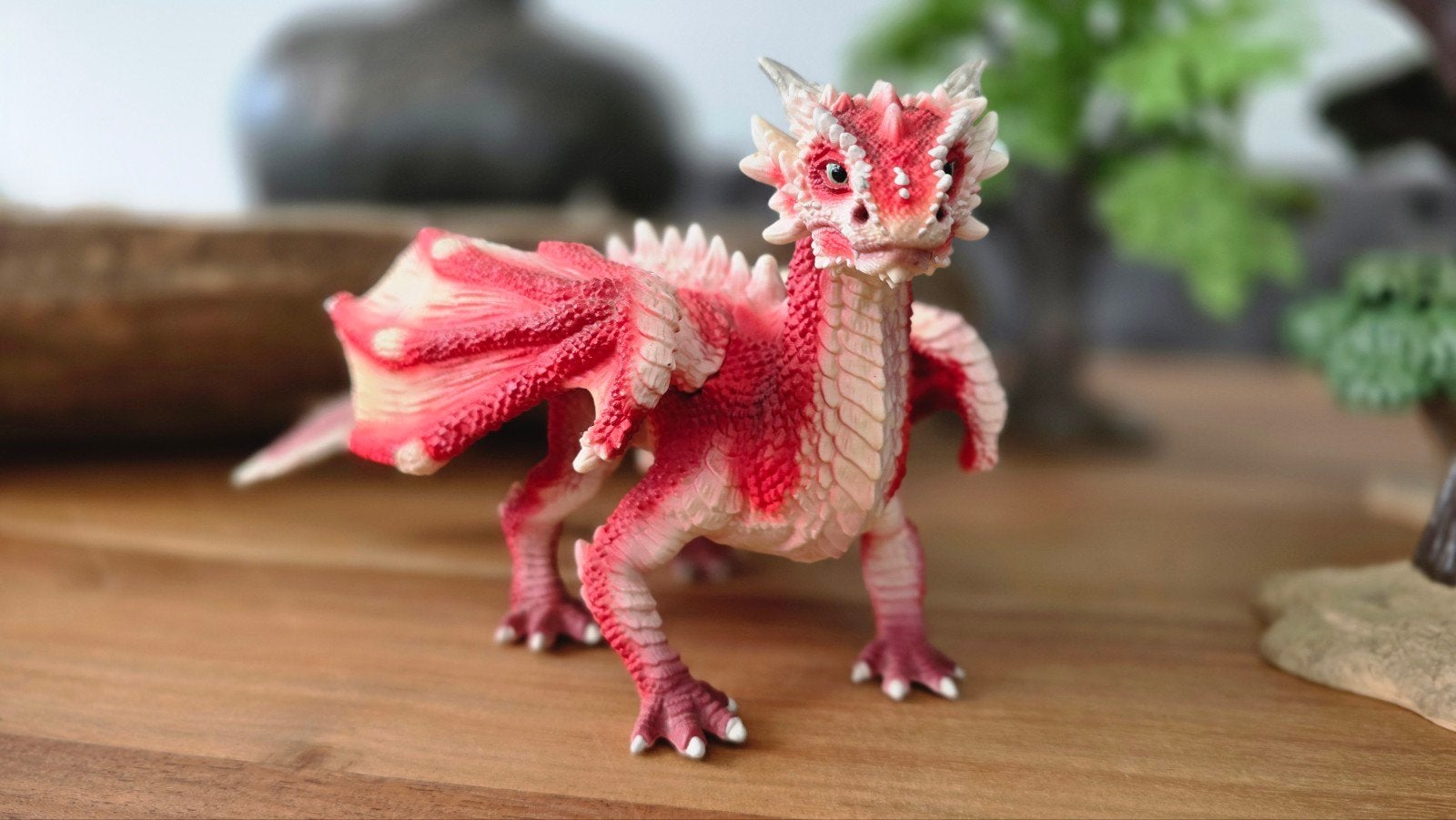 schleich dieren draak, Ophalen of Verzenden, Zo goed als nieuw, Paard, Beeldje of Figuurtje