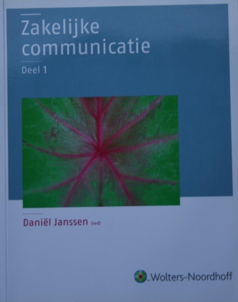Zakelijke communicatie 2 delen, Ophalen of Verzenden, Alpha, Zo goed als nieuw, Niet van toepassing