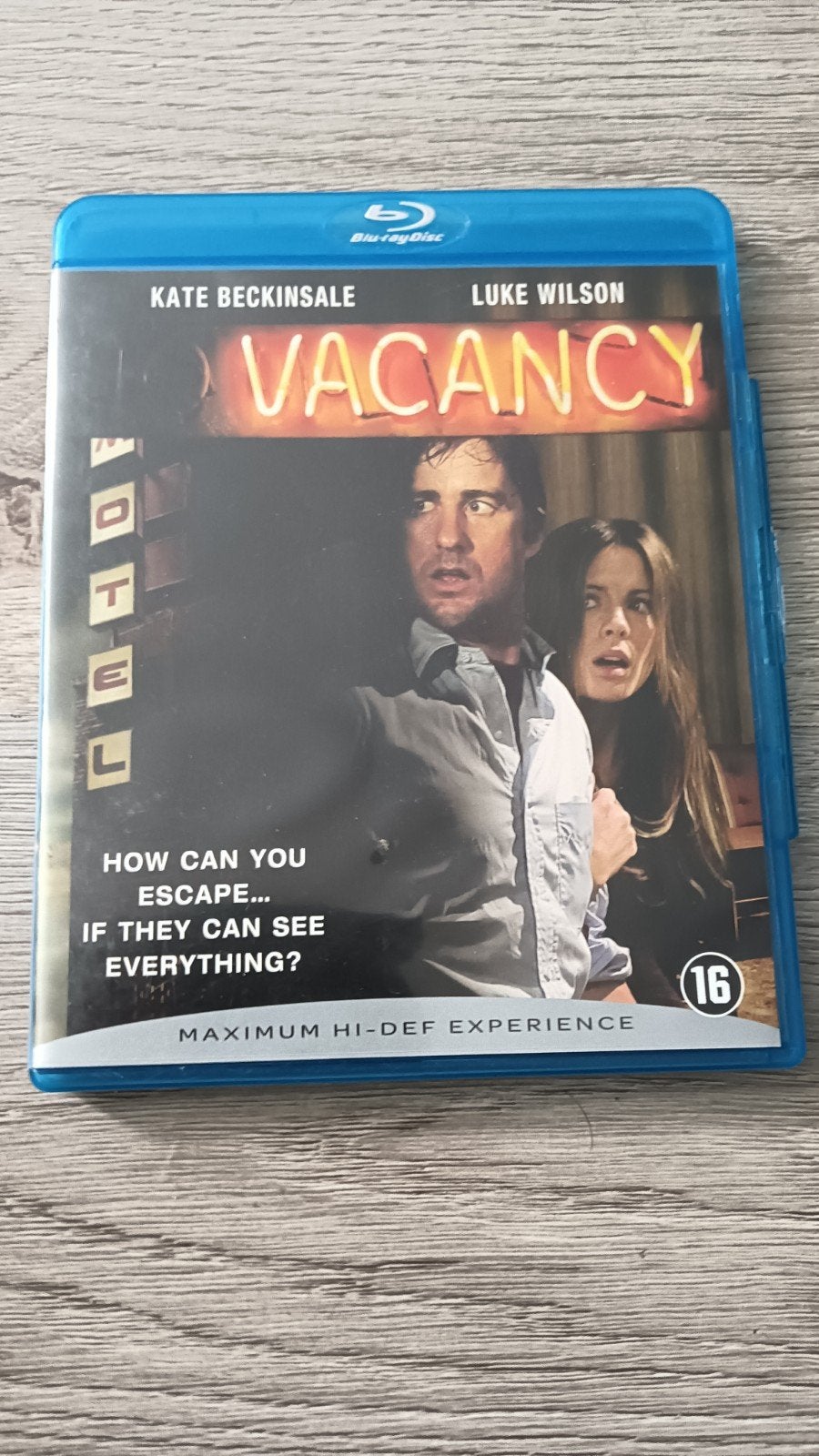 Vacancy bluray NL ondertiteld, Ophalen of Verzenden, Zo goed als nieuw, Horror