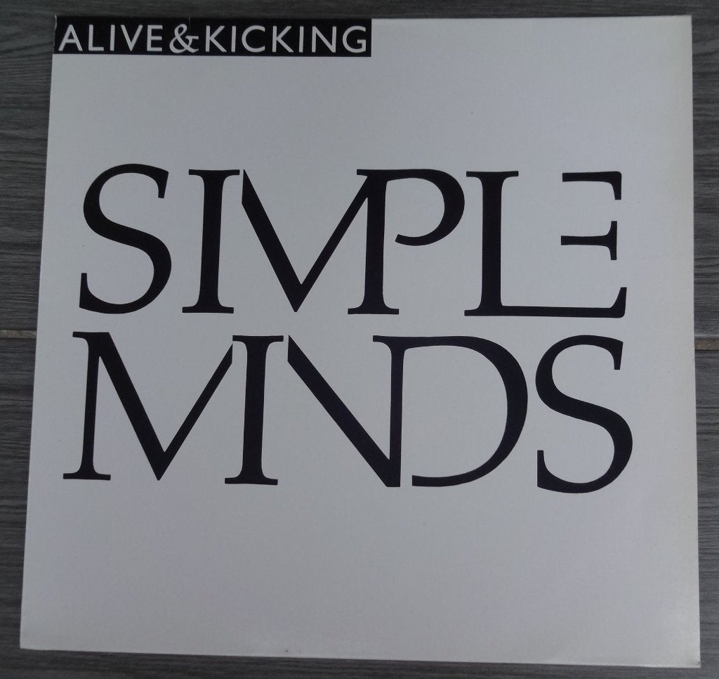12 inch Disco Single  SIMPLE MINDS   alive and kicking, Cd's en Dvd's, Ophalen of Verzenden, Zo goed als nieuw, Pop, 12 inch