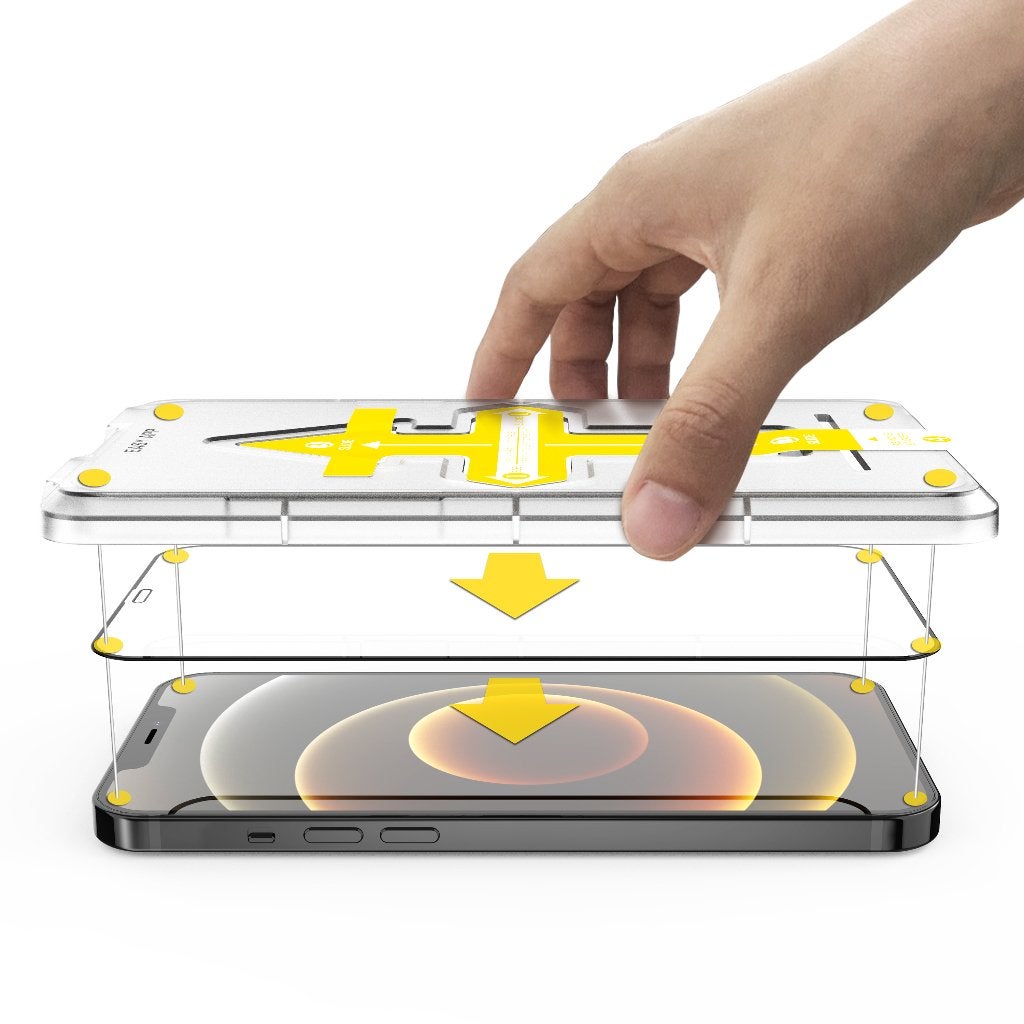 Foto 3 van iPhone 13 mini -Premium Glas Screenprotector met Applicator