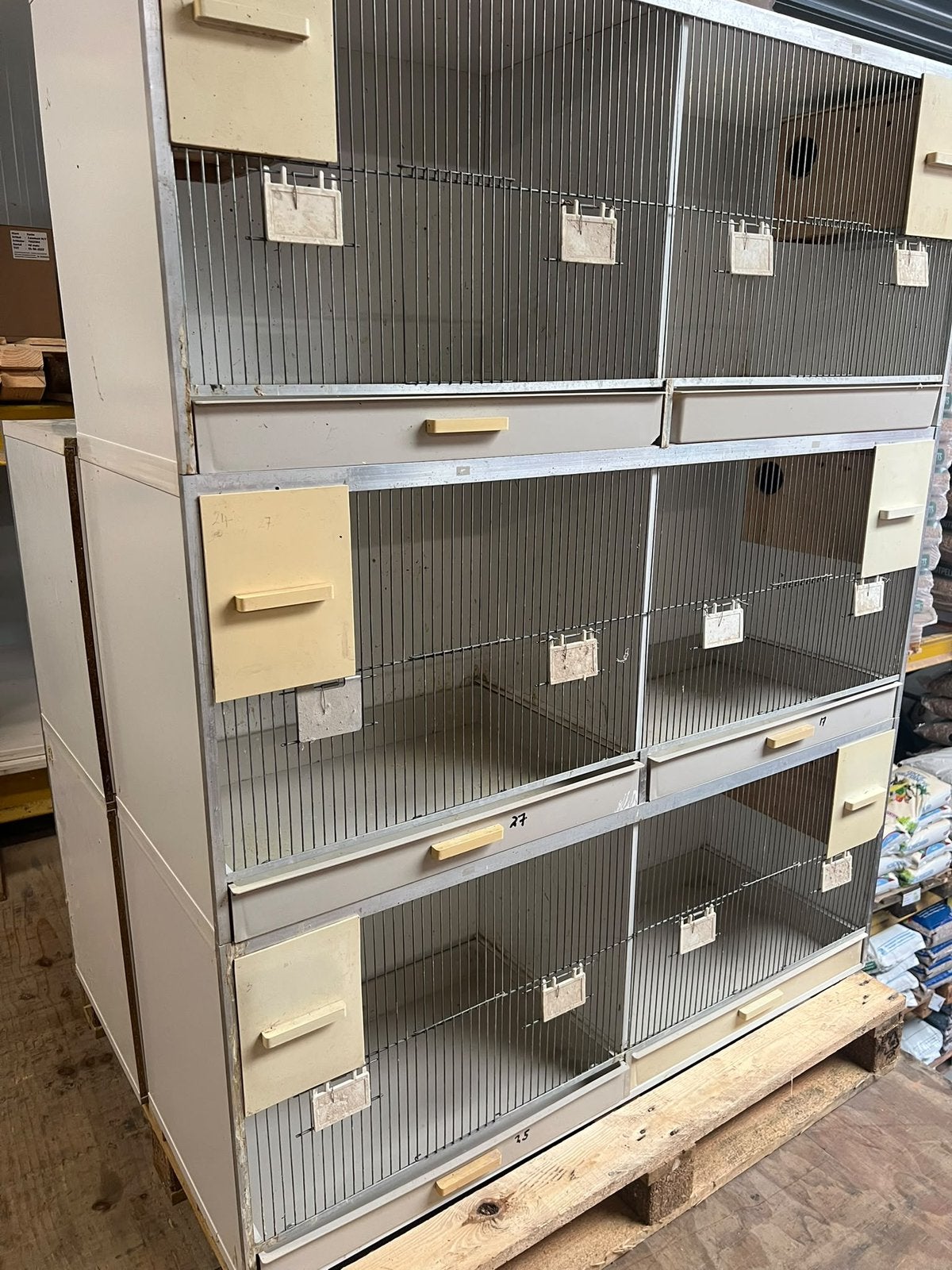 Gehu broedkooien 3 laags, Ophalen, Zo goed als nieuw, Hout, Broedkooi of Kweekkooi
