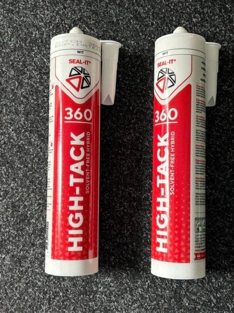 High-Tack 360 Montagelijm, white, Doe-het-zelf en Verbouw, Verf, Beits en Lak, Nieuw, Minder dan 5 liter, Wit, Ophalen of Verzenden