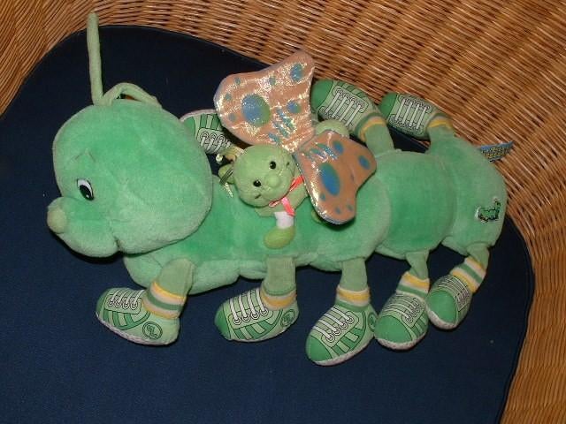 LOTS A LOTS A LEGS RUPS PLUCHE GROEN MET GROENE, Ophalen of Verzenden, Nieuw, Overige typen