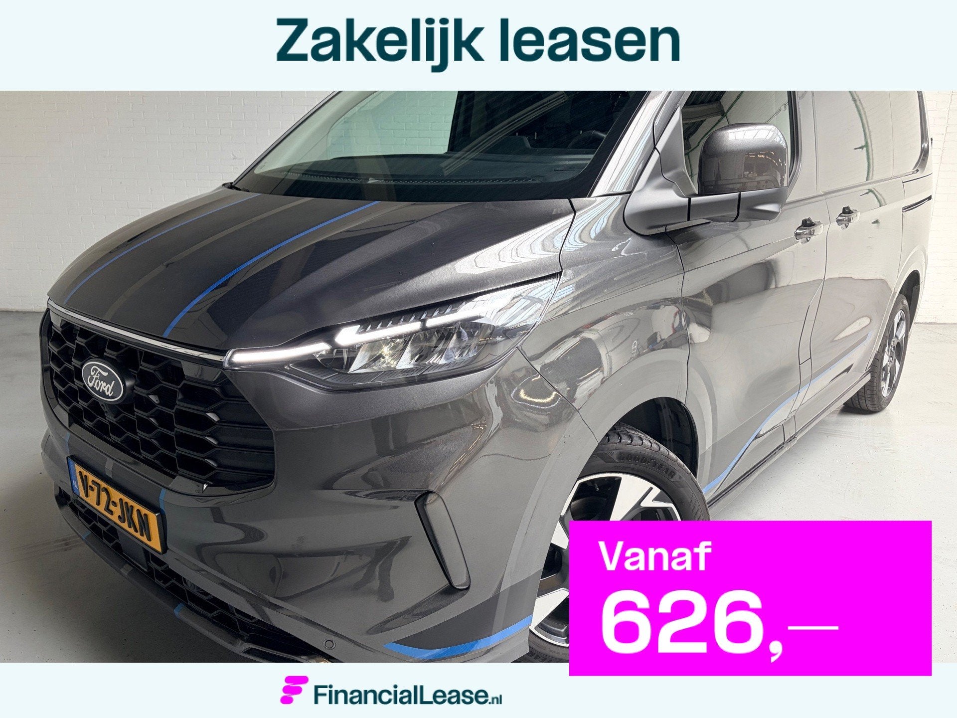 Ford TRANSIT CUSTOM Automaat Sport AWD 4x4 320 2.0 TDCI 170p, Automaat, Dealer onderhouden, Gebruikt, 4 cilinders