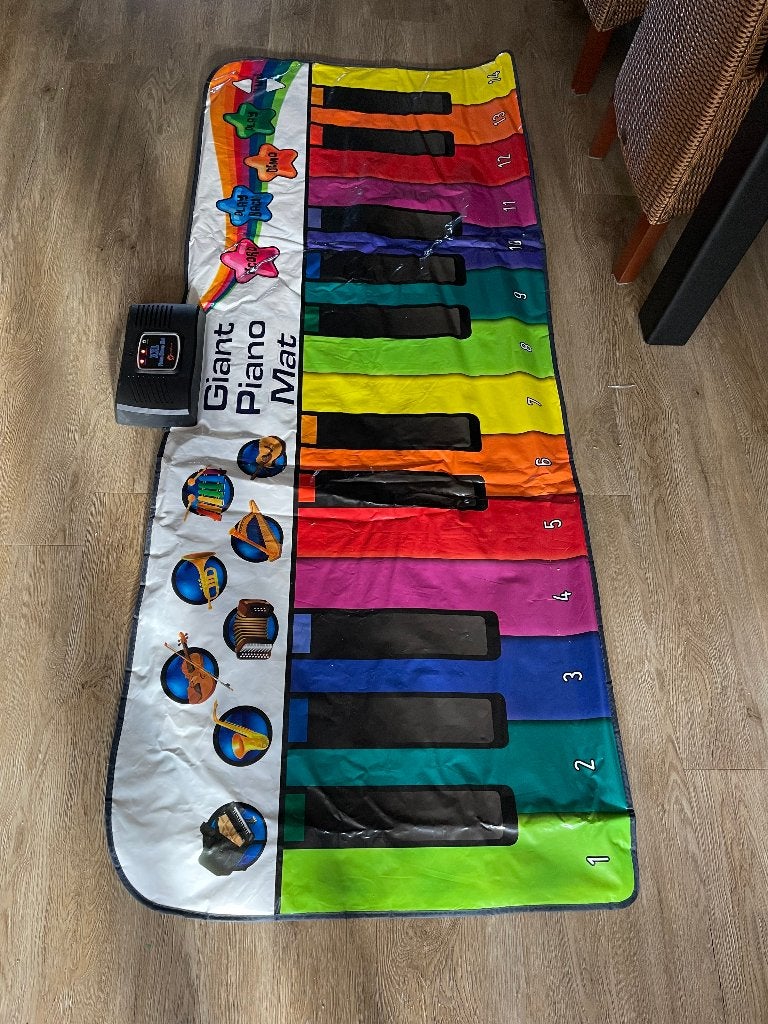 Muziek mat ,giant piano mat xxl n-gear, Kinderen en Baby's, Speelgoed | Educatief en Creatief, Ophalen of Verzenden, Zo goed als nieuw