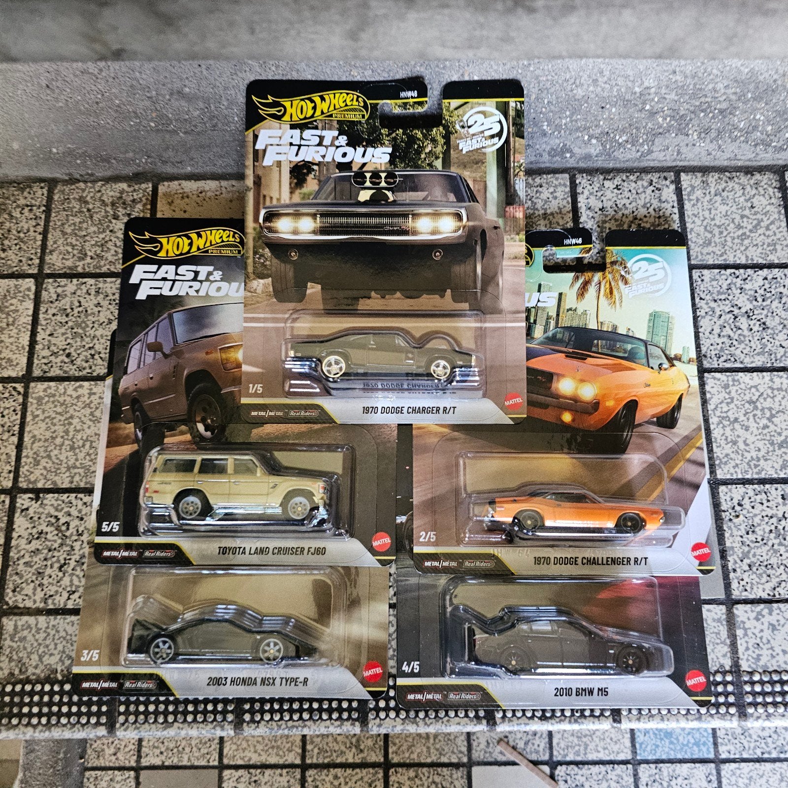 Hot Wheels Fast & Furious set - Héle set met de chase, Nieuw, Ophalen of Verzenden, Service.nl@mattel.com, Mattel