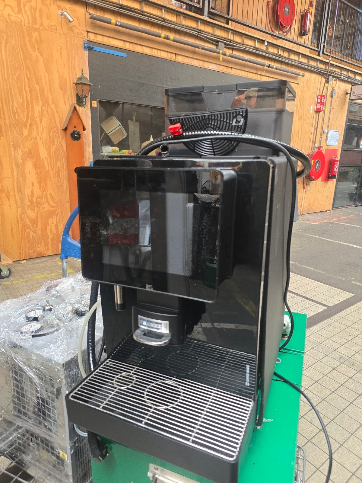 Franke 600a Professionele Koffiemachine, Gebruikt, 10 kopjes of meer, Koffiemachine, Koffiebonen
