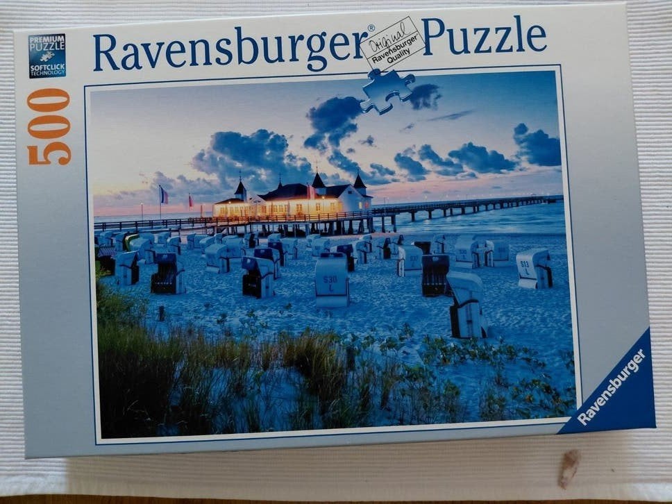 Ravensburger puzzel 500 stukjes, Ophalen of Verzenden, 500 t/m 1500 stukjes, Zo goed als nieuw