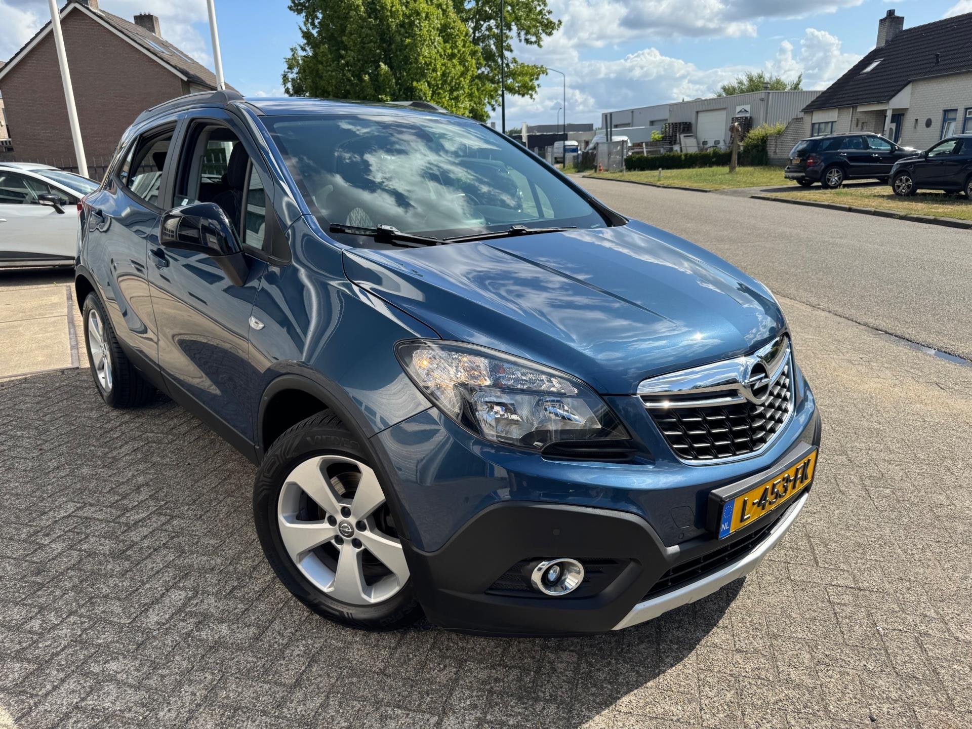 Opel Mokka 1.4 T Edition 4x4 Airco, Cruise Control, Pdc, Auto's, Opel, Gebruikt, 4 cilinders, Blauw, Handgeschakeld