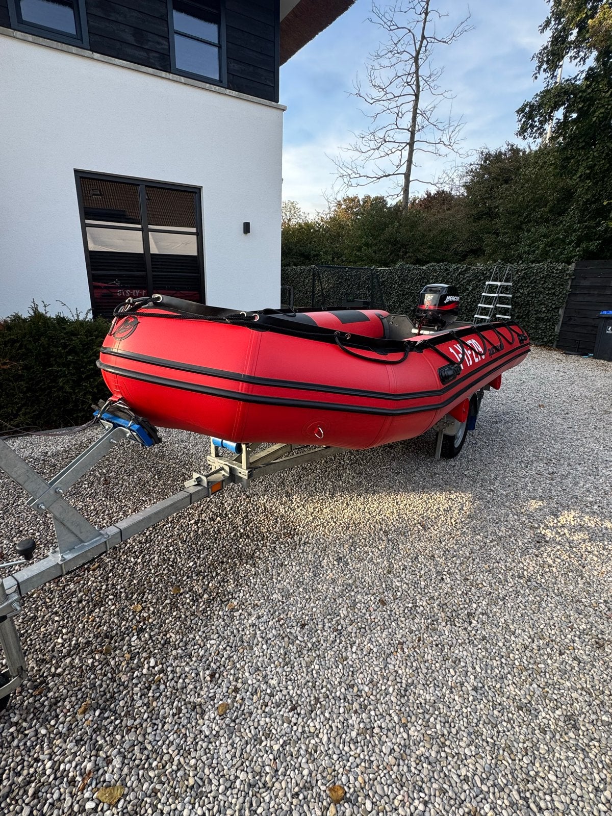QuickSilver 420 Sport HD met 40 PK motor en trailer, Ophalen, Quicksilver, Gebruikt, Inclusief motor