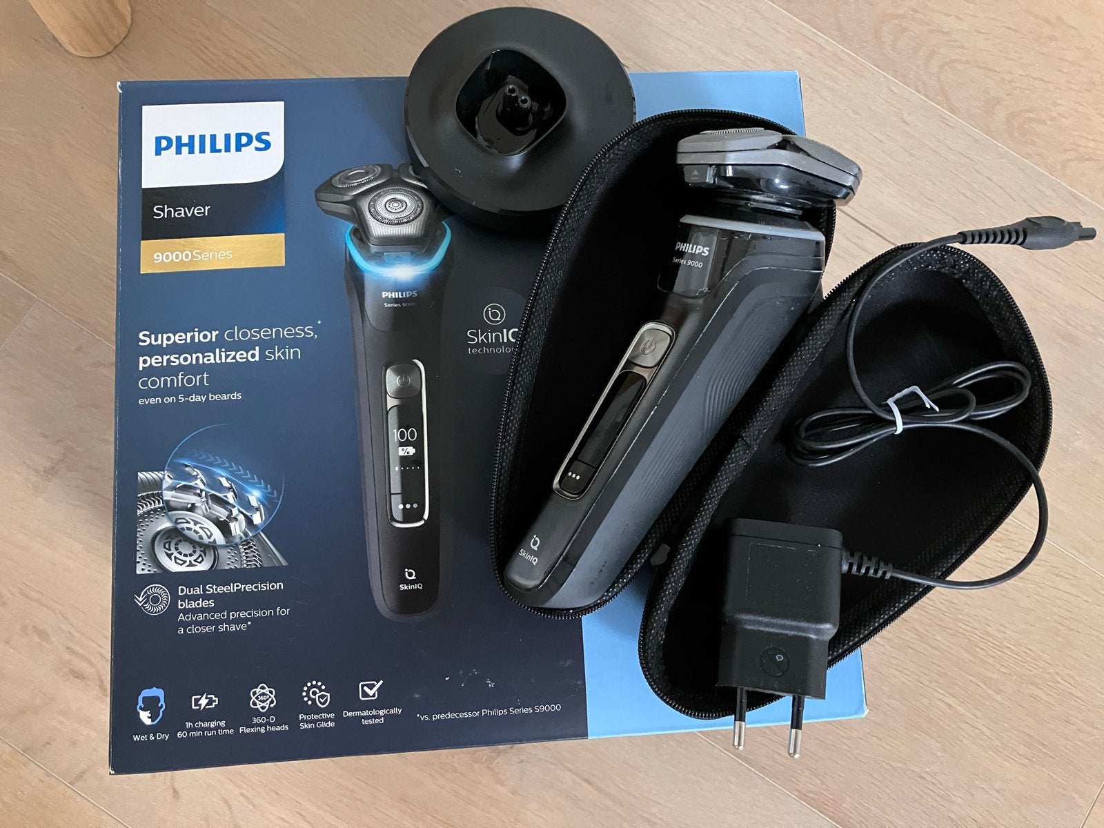 Philips Shaver 9000 Series scheerapparaat S9986/63, Ophalen of Verzenden, Gebruikt, Scheren en Epileren