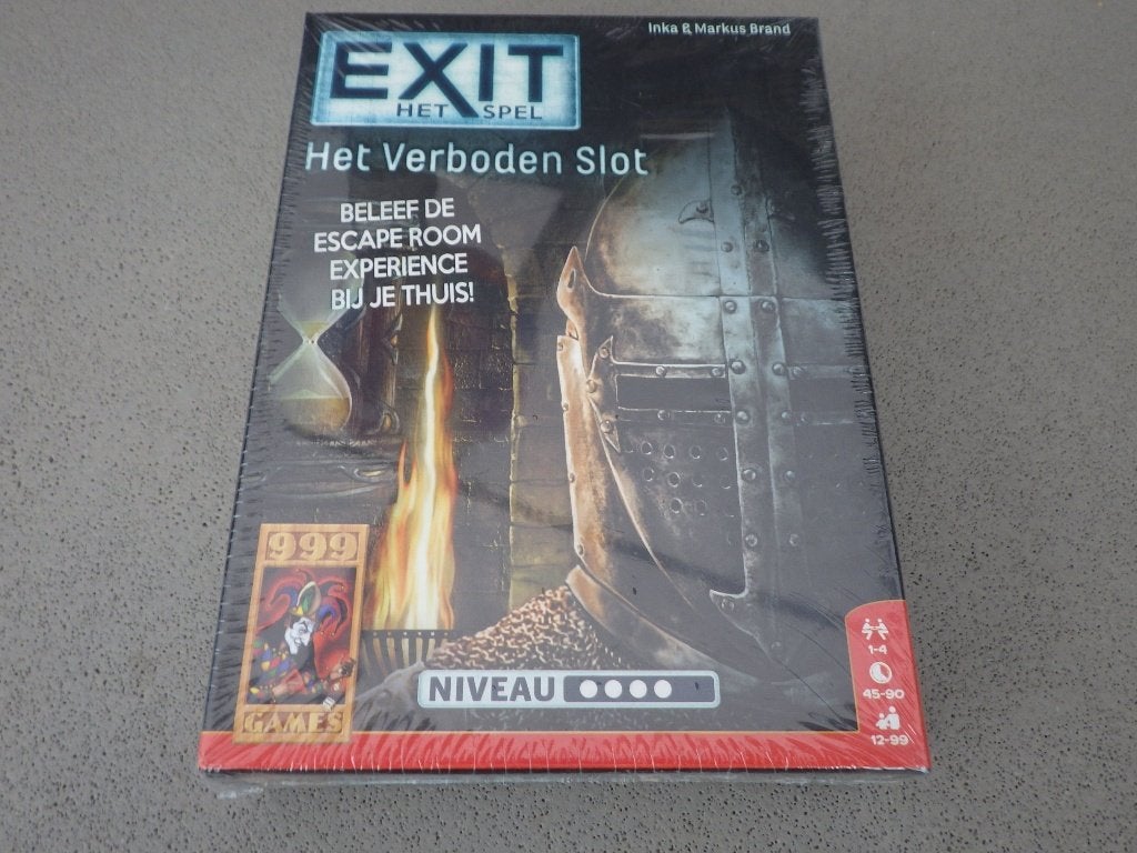 Exit het spel het verboden slot NIEUW 999 GAMES, Ophalen, Nieuw