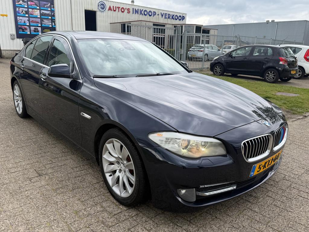 BMW 5-serie 535d High Executive M-Pak. Km +- 214000, Auto's, Automaat, Euro 5, Achterwielaandrijving, Gebruikt