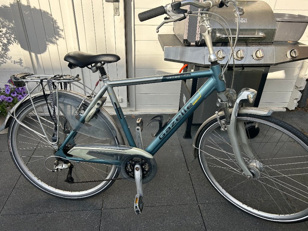 gazelle herenfiets, Fietsen en Brommers, Fietsen | Heren | Herenfietsen, Versnellingen, Ophalen of Verzenden, Zo goed als nieuw