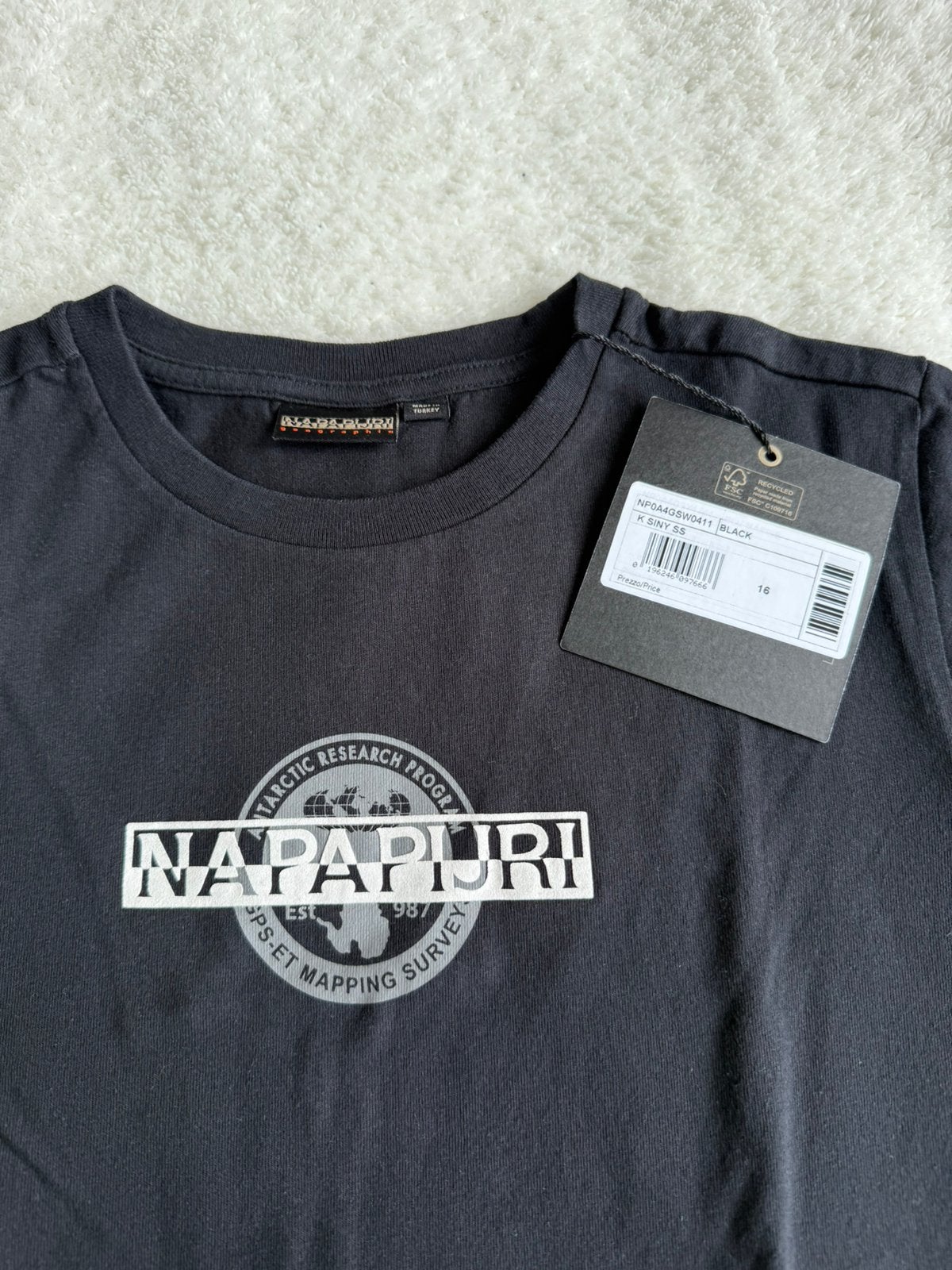 T-shirts jongens 2stuks merk napapijri maat 170 (16) nieuw, Ophalen of Verzenden, Nieuw, Jongen, Shirt of Longsleeve