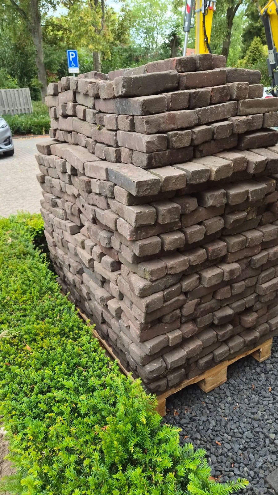 oud gebakken waaltjes, Tuin en Terras, Ophalen of Verzenden, Klinkers