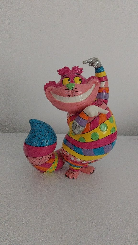 Britto cheshire cat beeld, Ophalen of Verzenden