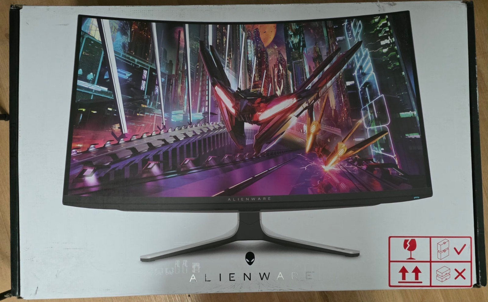 Alienware AW3225QF QD-OLED Gaming Monitor - Z.G.A.N., Computers en Software, Gaming, Curved, Alienware, Overige typen