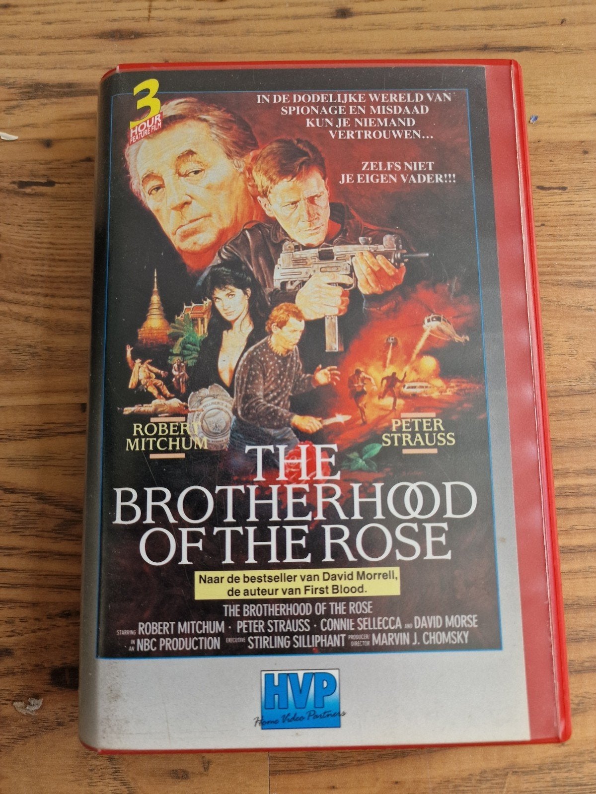 The Brotherhood of the Rose VHS - Actie/Misdaad, Nederlands ondertiteld, Ophalen of Verzenden, Actie en Avontuur, Vanaf 12 jaar