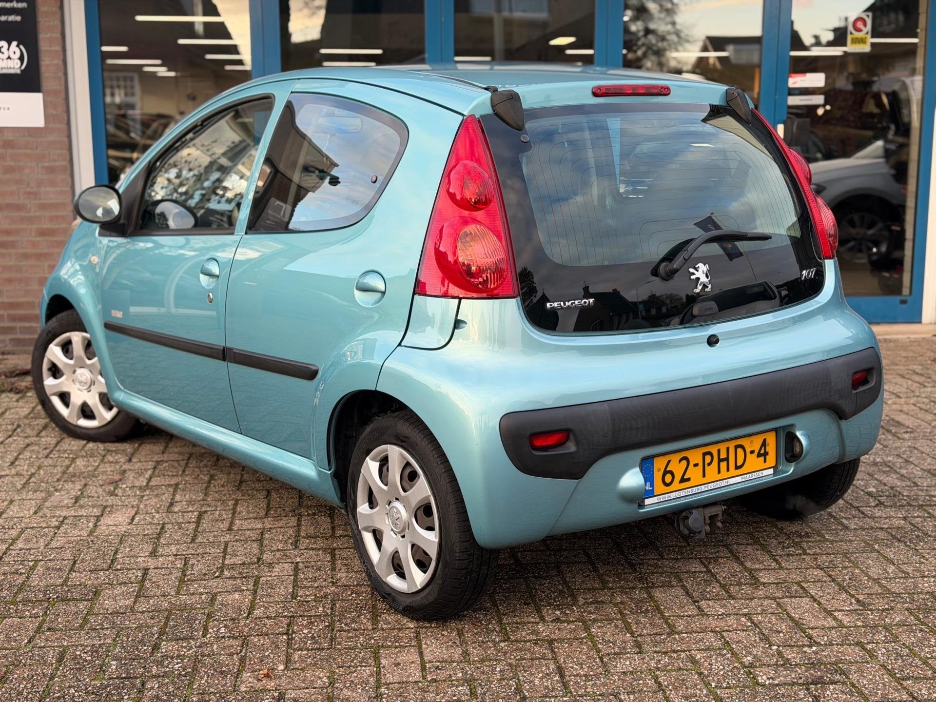Peugeot 107 1.0-12V Millesim 200 5drs 2011 AIRCO APK NAP!, Voorwielaandrijving, Stof, Gebruikt, Zwart