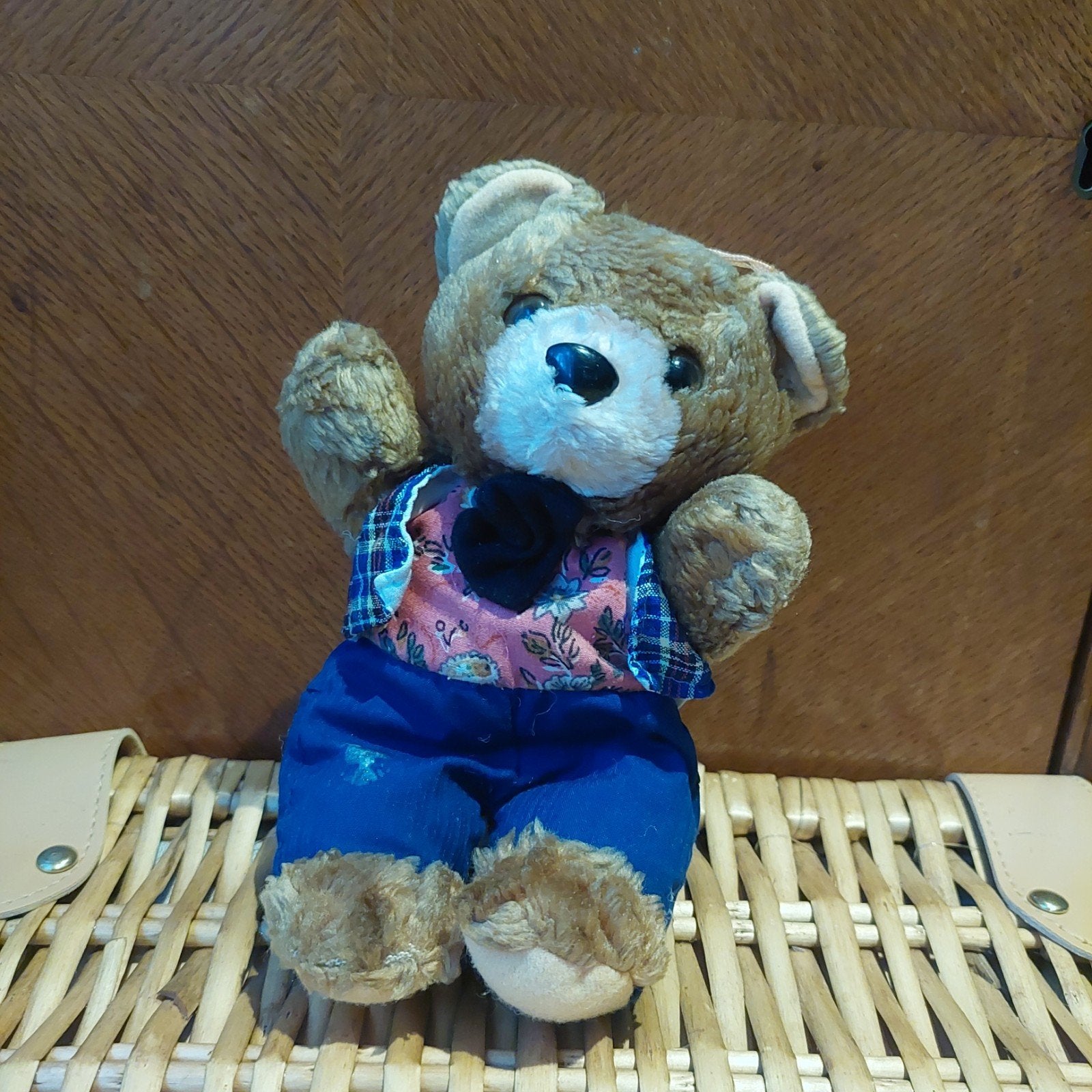 Knuffel beer, Ophalen of Verzenden, Gebruikt, Beer, Klein (minder dan 20 cm)