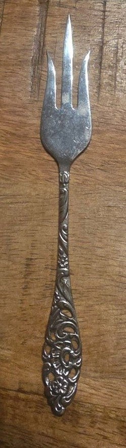 Antiek Sola Ajour Cakevorkje, Antiek en Kunst, Ophalen of Verzenden